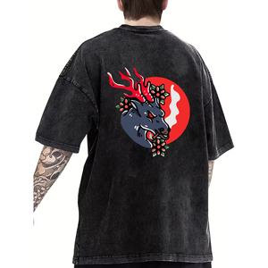 T-shirt de sublimation pour homme en polyester, impression personnalisée, performance sportive, surdimensionné, t-shirt de haute qualité - Product Image 2