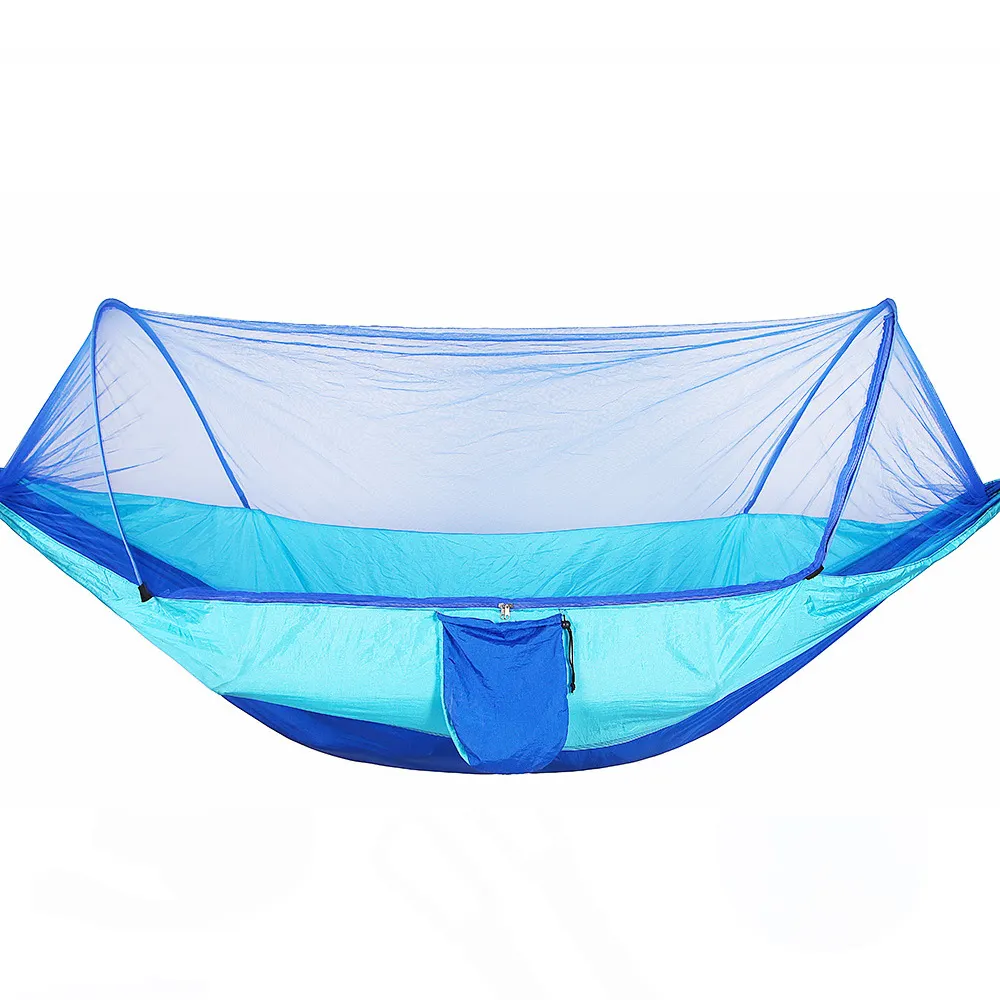 APF003 Wholesale price Portable ultralight family folding outdoor travel camping mosquito hammock waterproof