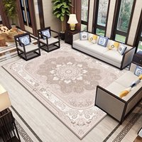 Tapis Bohème à Poils Courts en Polyester de Haute Qualité, Fabriqué à la Machine, Antidérapant, Personnalisable, Écologique et Adapté aux Animaux Domestiques, Vente en Gros