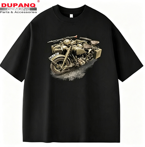 DUPANQ Herren-Motorrad-Kurzarmshirt für CJ750 CJK750 <span class=keywords><strong>URAL</strong></span> M72 DNEPR R71 R75 - Product Image 2