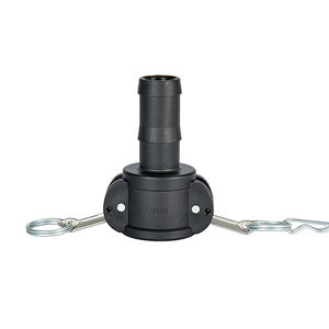 Raccord de tuyau en PP raccord de tuyau rapide de type B raccord camlock auto-ajusté avec filetage NPT tailles totales disponibles - Product Image 4