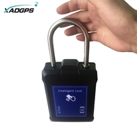 Serrure GPS de haute qualité 4G XADGPS, serrure intelligente d'entrepôt, serrure de traqueur de bagages avec déverrouillage à distance Traqueur GPS