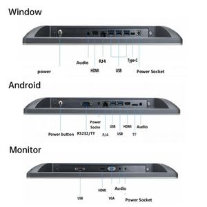 Smart Control 8 <b>10</b>.1 13.3 15.6 18.5 21.5 Touch Screen Monitor Android Wall Mounted <b>Tablet</b> for Kitchen Display System KDS - Product Image 2