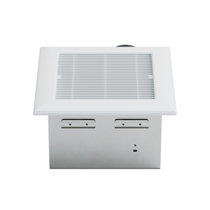 Banyo egzoz <span class=keywords><strong>fan</strong></span>ı, 8 inç, 120VAC, 80CFM, AC Motor 20W, <span class=keywords><strong>Ceiling</strong></span> sertifikalı tavana monte beyaz plastik ızgara - Product Image 2