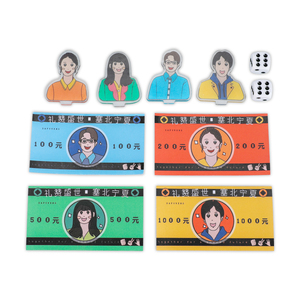 Vente flash Jeu de société en papier Monopoli Jeu familial amusant Jeu de société personnalisé sur le thème du <span class=keywords><strong>voyage</strong></span> - Product Image 4