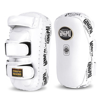 GINGPAI Coussin de Frappe Professionnel Muay Thaï 1pc Cible de Pied Focus pour Boxe Fitness Entraînement Sac de Sable Bouclier de Frappe Modèle Phare