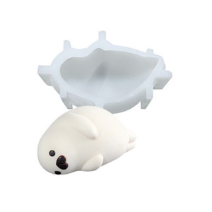Seal Cake <b>Mold</b> Silicone Fondant Tool For DIY Mousse Jelly Ice Cream Animal Shape 1 Piece - Product Image 1