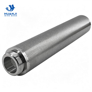 Tube filtrant perforé à connexion filetée en acier inoxydable - Product Image 5
