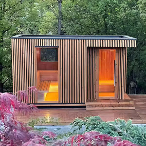 Produk kustom Sauna tradisional luar ruangan kayu api ruang Sauna Sauna luar ruangan dengan pabrik terbaru - Product Image 2