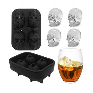 Molde de silicona con forma de esqueleto humano para bebidas, C-0264 de hielo con entramado 3D personalizado - Product Image 1