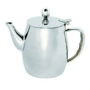 Cafetière Premium de 12 oz en forme de ventre, finition miroir et satinée, pour une préparation quotidienne - Product Image 1