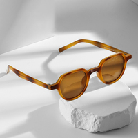Vente Chaude Usine Classique Haute Qualité Tr90 Monture Complète Unisexe Occhiali Da Sole Logo Personnalisé Lunettes de Soleil Rondes Tendance Fabricant