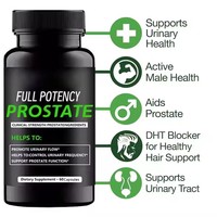 Cápsulas de Alta Calidad para la Próstata, Suplementos Dietéticos para la Próstata, Apoya la Mejora de la Energía para Hombres