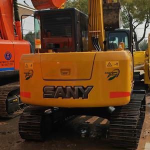 Excavateur Sany SY75 de 7 tonnes d'occasion avec de faibles heures de travail, moteur de boîte de vitesses SY60C 75C 95C 135C 215C d'occasion - Product Image 3