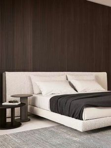 Base de Cama Moderna Tapizada, Tamaño King, Tela Suave, Diseño Minimalista, Estructura de Madera, Muebles de Dormitorio - Product Image 2