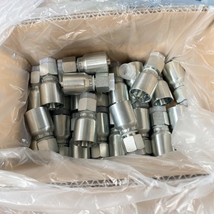 20411 Hembra métrica 24 Sello de cono 0una pieza Manguera de Prensado hidráulico Accesorios de manguera hidráulica reutilizables - Product Image 3