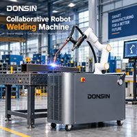 Lengan Robot Cobot Pengelasan MIG Otomatis Penuh yang Stabil, Mesin Pengelasan Industri untuk Pengelasan Logam