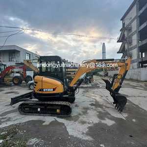 Excavatrice forestière multifonctionnelle d'occasion SY35U, petite excavatrice sur chenilles - Product Image 4