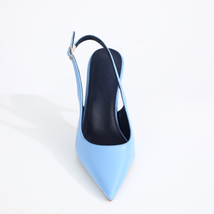 Chaussures à <span class=keywords><strong>talons</strong></span> hauts fermées pour femmes, personnalisées et raffinées, avec bouton en diamant taillé, pour l'été, le printemps et l'automne, ultra-résistantes, à talon très haut - Product Image 5