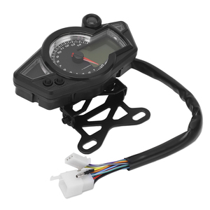 Compteur de vitesse DC12V, tachymètre, rétroéclairage anti-éblouissement, jauge universelle pour moto, ATV, UTV, 1, <span class=keywords><strong>2</strong></span>, 4 <span class=keywords><strong>cylindres</strong></span> - Product Image 4