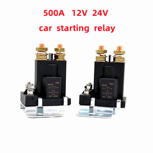 Relais de Démarrage Automobile 4 Broches 500A 12V 24V DC, Contacteur de Démarrage Automatique à Courant Fort - Product Image 2