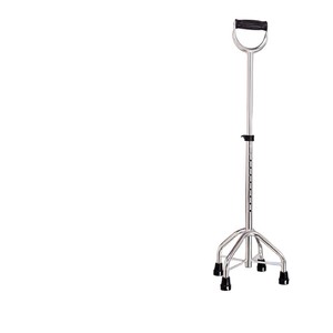 Four-legged <b>walking</b> <b>stick</b> with anti-tripping design, suitable for home use by the elderly and patients, upgraded and thickened - Product Image 2