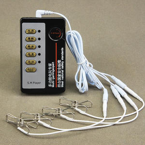 БДСМ Электрический оргазм мужские и женские соски зажим Анальная грудная лента ведущий альтернативный Оргазм Секс игрушки - Product Image 3