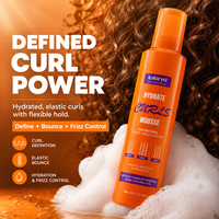 Mousse Coiffante Tresses Fixation Forte – Mousse pour Cheveux Marque Privée – Contrôle Anti-Frisottis – Mousse Hydratante pour Coiffure Tresses