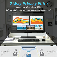 Filter Layar Privasi Grosir Pabrik untuk Monitor Desktop 23 Inci 16:10 Anti Spy Anti Silau Pelindung Pemblokir Cahaya Biru