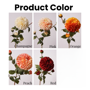 Flores Artificiales de Crisantemo de Seda Rosa de Alta Calidad con 4 Cabezas, para Decoraciones Navideñas, del Hogar y Bodas - Product Image 3