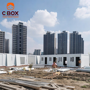Cbox - Casa Contenedor Desmontable de Acero con Paneles Sándwich para Dormitorios en Obras de Construcción, Prefabricada y Modular de 2 Pisos - Product Image 6