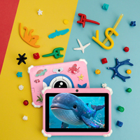 Tablet Anak 7-Inci Terbaik Layar Definisi Tinggi Kamera Ganda 2GB MTK Wi-Fi Mainan Edukasi untuk Anak-Anak Hadiah Black Friday