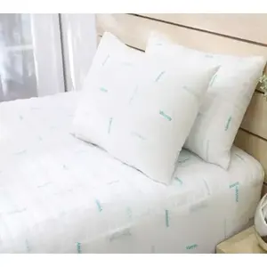 Cubrecolchón Doble Blanco Vianney Vialifresh 1.9x1.35m, Espuma Viscoelástica Acolchada, para Uso en Todas las Estaciones - Product Image 4