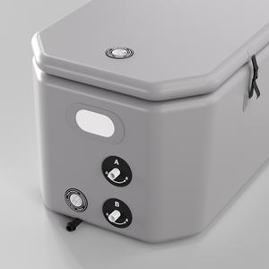 Bañera Portátil para Baño de Agua Fría, Bañera de Hielo Inflable, Bañera de Hielo Inclinada, Portátil - Product Image 1