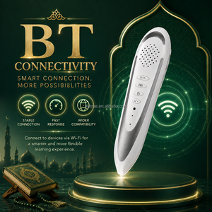 Corán <span class=keywords><strong>Sagrado</strong></span> Tajwiid Personalizado M9 con Impresión en Color Dorado, Traducción al Inglés, Lápiz de Lectura Electrónico, <span class=keywords><strong>Libro</strong></span> Electrónico del Corán en Ruso - Product Image 4