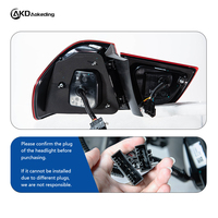 Feux arrière AKD Car Styling pour BMW X3 E90, feux arrière LED 2009-2012, feux arrière DRL, clignotants, marche arrière, accessoires automobiles