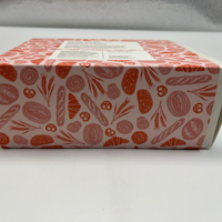 Boîte d'emballage de gâteaux et de biscuits en matériaux recyclés personnalisés, pratique pour le transport et les collations d'emballage alimentaire