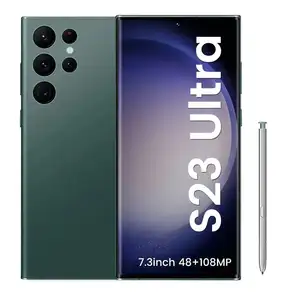 全新全球版S23 + 超安卓13.0 7.3 "全屏16gb + 1TB Telefon 48MP摄像头6800毫安全球定位系统无线5g智能手机