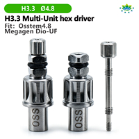 Clé dynamométrique de pilote externe multi-pilier pour implant Osstem avec adaptateur à cliquet pour Hiossen TS System OEM ODM Factory in Stock