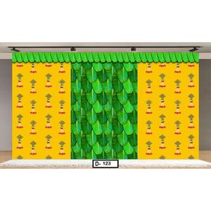 Fondo de Escenario Vibrante de 5x8 Pies con Impresión Digital Personalizada para Bodas, Eventos, Festivales y Celebraciones Culturales - Product Image 2