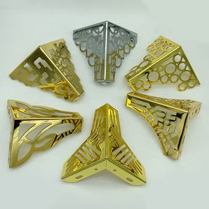 Gambe mobili Moderna di Lusso del Bicromato di Potassio Laterale Comodino Panca Piedi Console <span class=keywords><strong>Oro</strong></span> In Acciaio Inox di Mobili In Metallo Letto Armadio Divano Gambe Per Il Sofà - Product Image 5