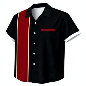Modern Color Contrast <b>Half</b> Sleeve <b>Shirt</b> With Elegant Panel Design And Comfortable Casual Look - Product Image 4
