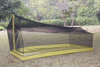 Tente de camping individuelle personnalisée avec moustiquaire légère anti-insectes