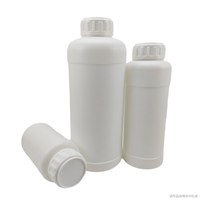 Emballage HDPE de 100ml Bouteille d'engrais liquide de 1litre 500ml Bouteille en plastique pour produits chimiques Conteneur cylindrique personnalisé