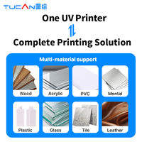 Impresora UV de Formato Grande TUCAN 750mm * 900mm, Grosor Máximo de 150mm para Substratos Gruesos como Madera, Papel, Caja, Mármol
