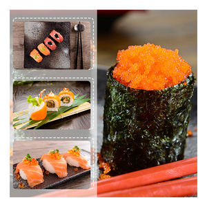 Mariscos fábrica HN gran oferta Frozen Masago y <span class=keywords><strong>Tobikko</strong></span> para alimentos suhsi naranja Verde Negro amarillo rojo color - Product Image 4