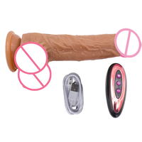 Dildo vibrant en TPE de 8,4 pouces, jouets sexuels bon marché pour femmes, 7 modes, jouets pour adultes, nouveauté, fabriqué en silicone liquide, dildo géant
