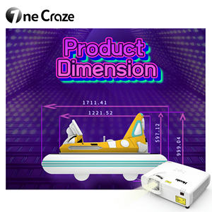 Material para coches de choque inflables de interior, <span class=keywords><strong>juego</strong></span> interactivo de pared y piso con proyección para parques infantiles - Product Image 5