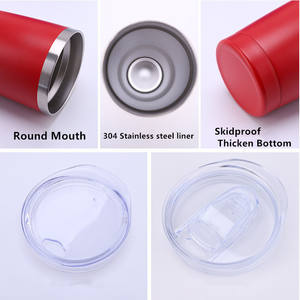 Nouvelle tasse isotherme de voiture en acier inoxydable 304 de 20 oz, style européen et américain, avec couvercle pulvérisateur, mug promotionnel durable - Product Image 6