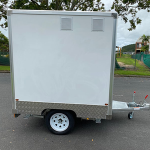 Cuisine mobile en acier inoxydable 304 avec cadre en aluminium, certifiée CE, camion de restauration, friteuse, Australie, café, barbecue, crème glacée, burger, pizza, bière - Product Image 4